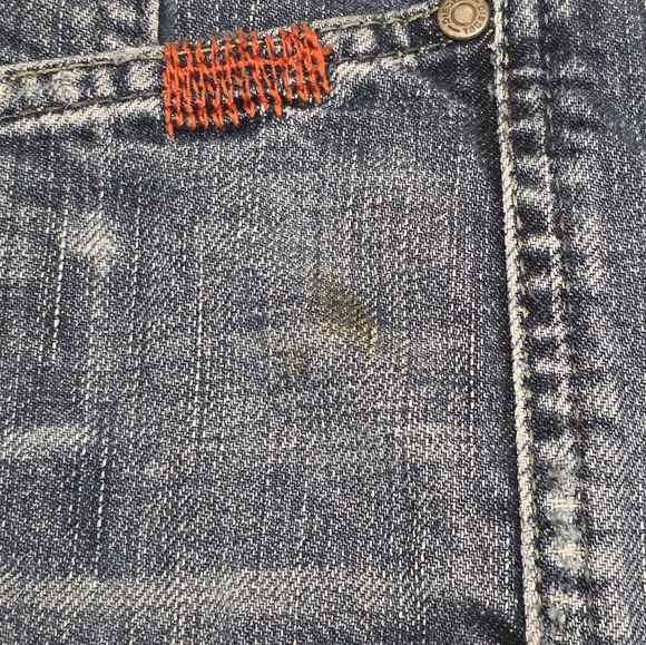 Diesel Womens Vintage Mid-Rise Pin Tuck Flare Jeans Size 30 Y2K Paneled Workwear - Picture 5 of 14